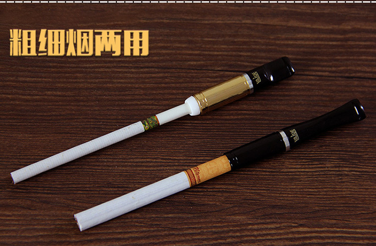 卓越淨煙 YJ-011 金屬煙嘴:換芯循環過濾 粗細兩用 暢享純淨吸煙時刻 3 過濾煙嘴 細節展示
