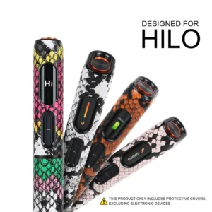 GLO HILO 貼皮保護套|高質感 HILO 加熱煙機保護殼|耐磨、防摔、完美貼合設計 3 豹紋glo HILO保護殼